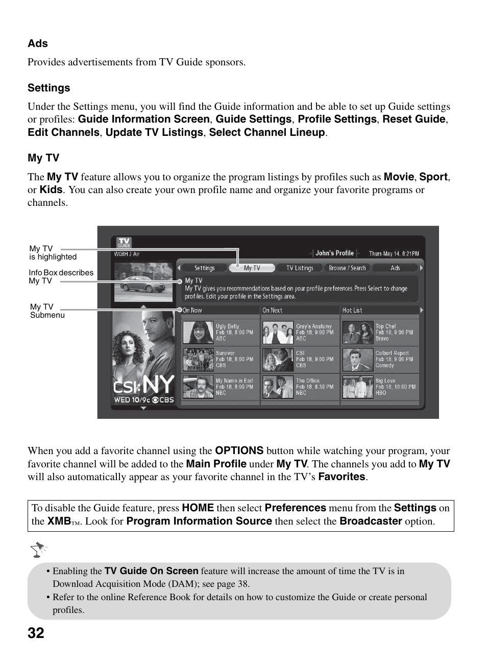 Sony KDL-46W5150 User Manual | Page 32 / 40