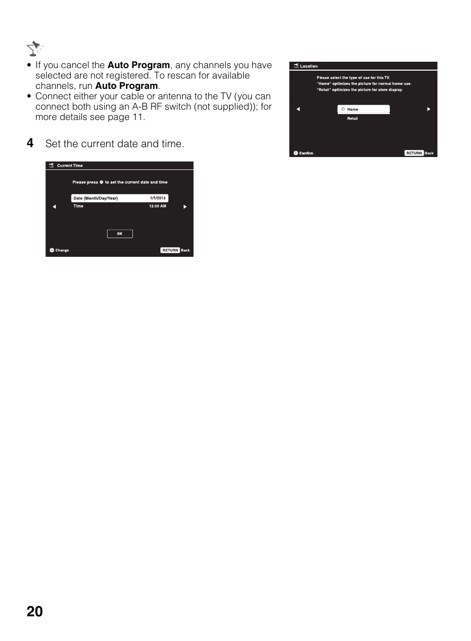 Sony KDL-70R550A User Manual | Page 20 / 84