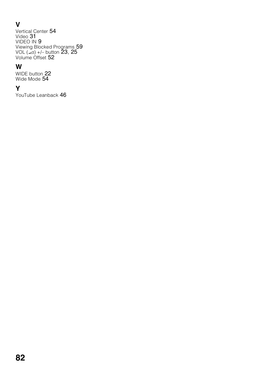 Sony KDL-70R550A User Manual | Page 82 / 84