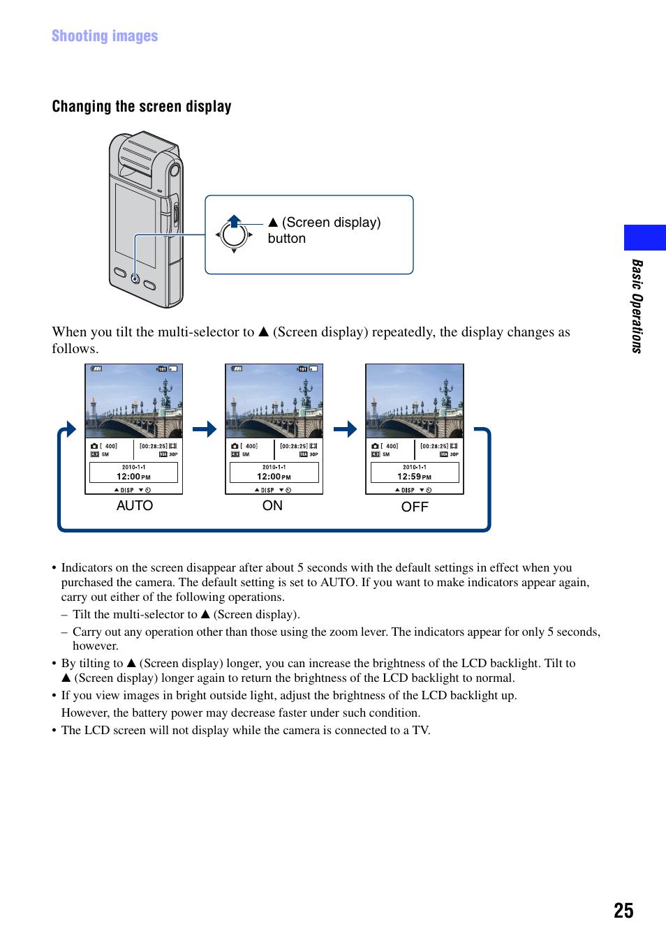 Sony bloggie  MHS-PM5 User Manual | Page 25 / 73