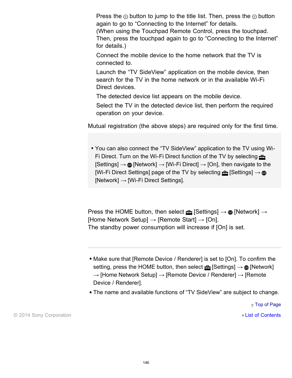 Sony KDL-60W850B User Manual | Page 152 / 245