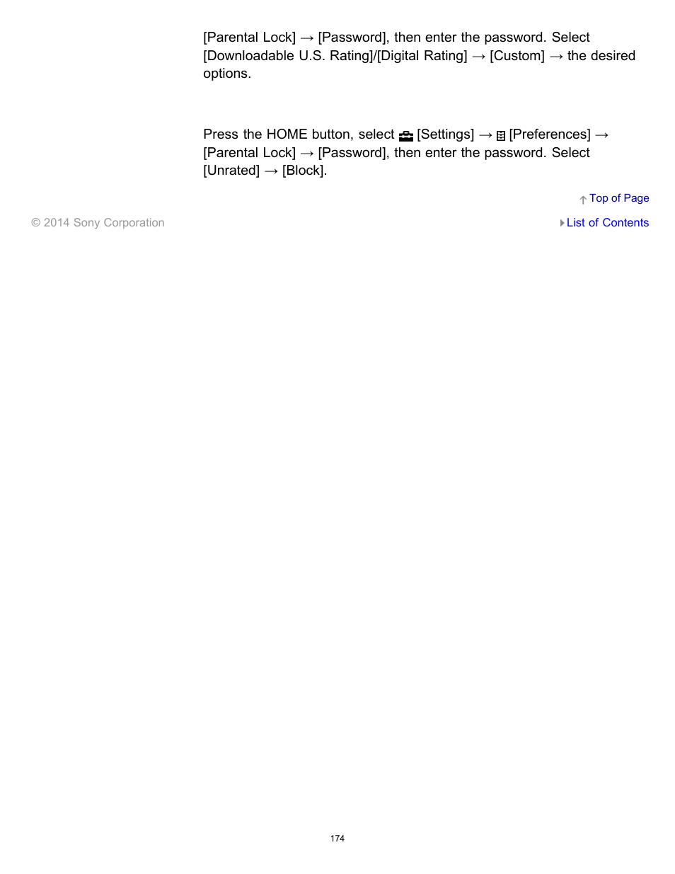 Sony KDL-60W850B User Manual | Page 180 / 245