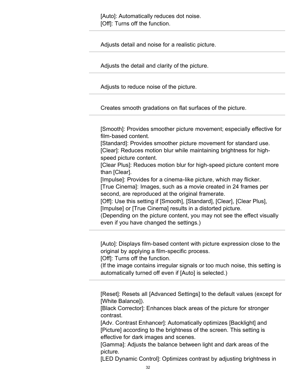 Sony KDL-60W850B User Manual | Page 38 / 245