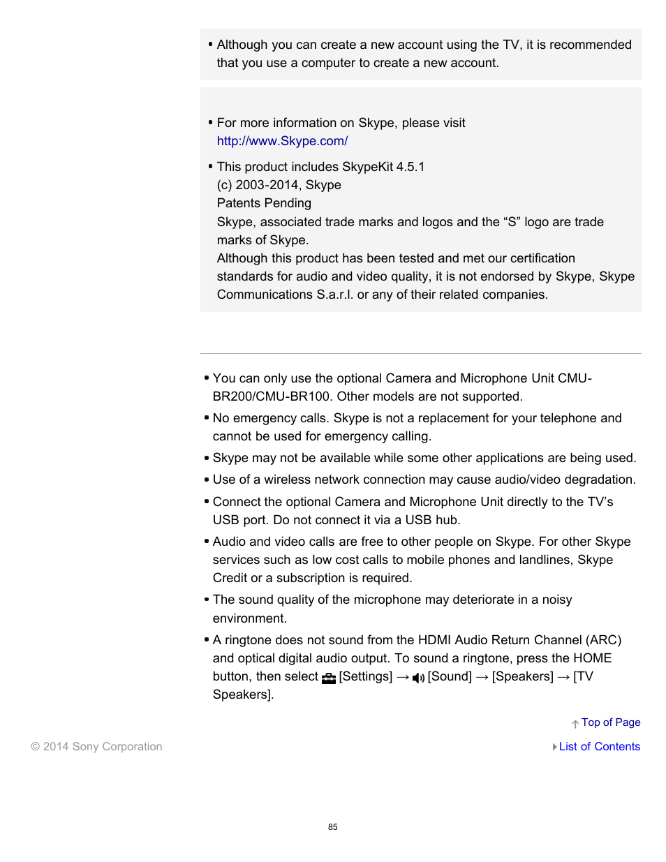 Sony KDL-60W850B User Manual | Page 91 / 245