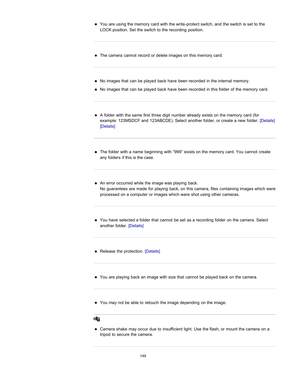 Sony DSC-W530 User Manual | Page 149 / 167
