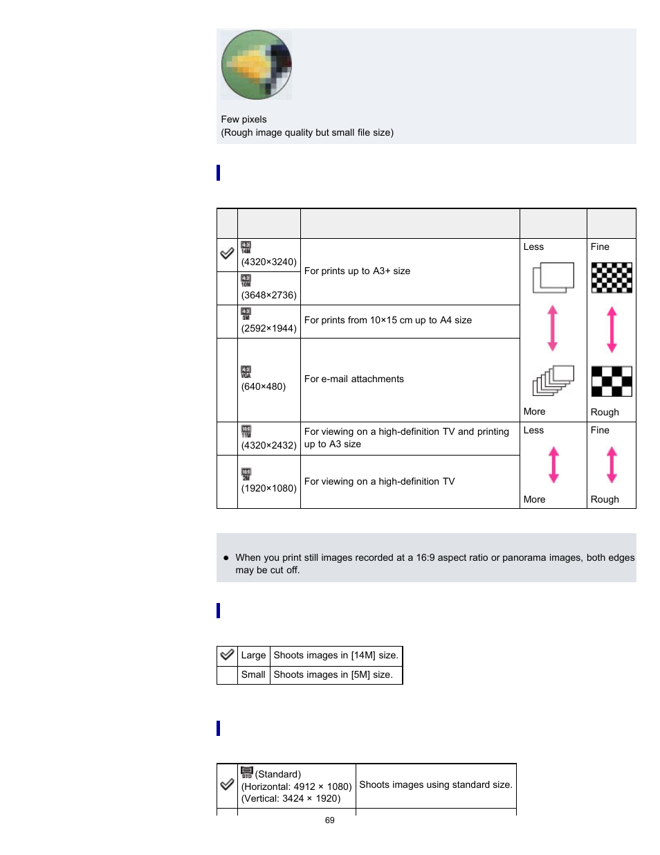 Sony DSC-W530 User Manual | Page 69 / 167