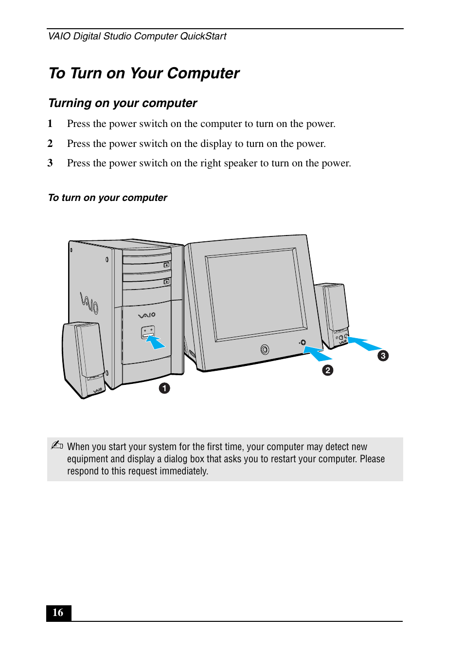 Sony PCV-RX640 User Manual | Page 16 / 64