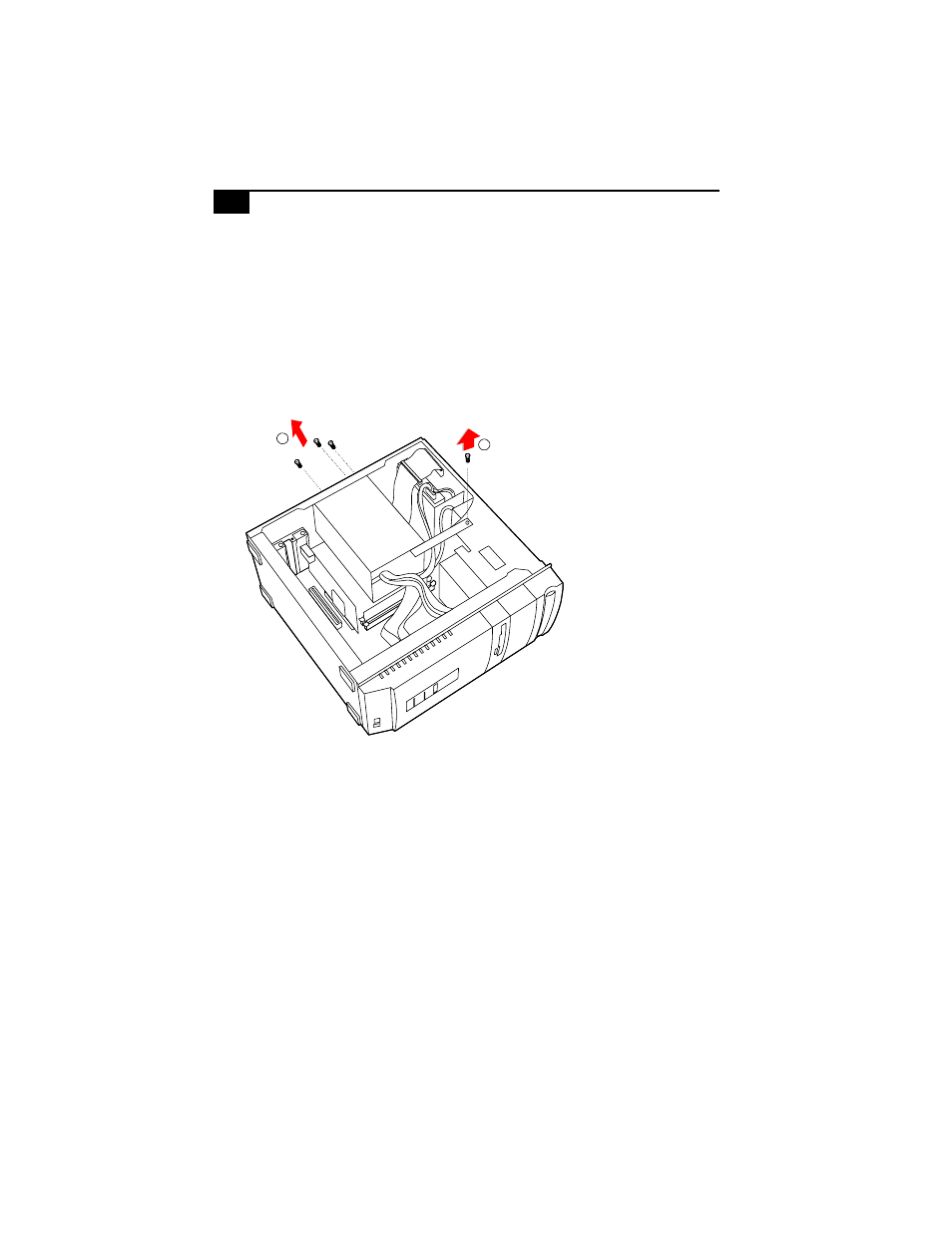 Removing the power supply | Sony PCV-R528DS User Manual | Page 58 / 116