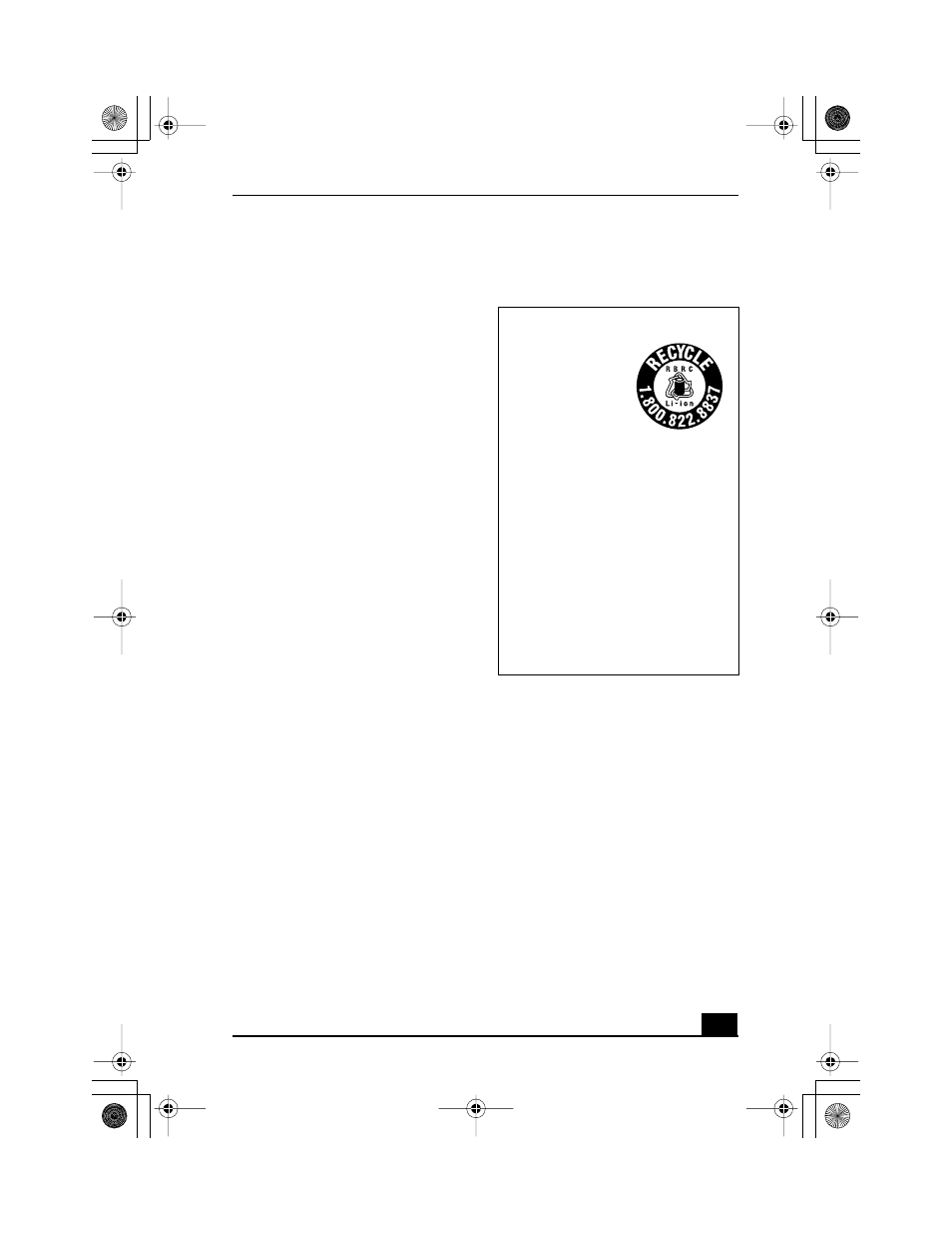 Telephone consumer guidelines (canada), Recycling lithium ion batteries | Sony PCG-FR130 User Manual | Page 11 / 68