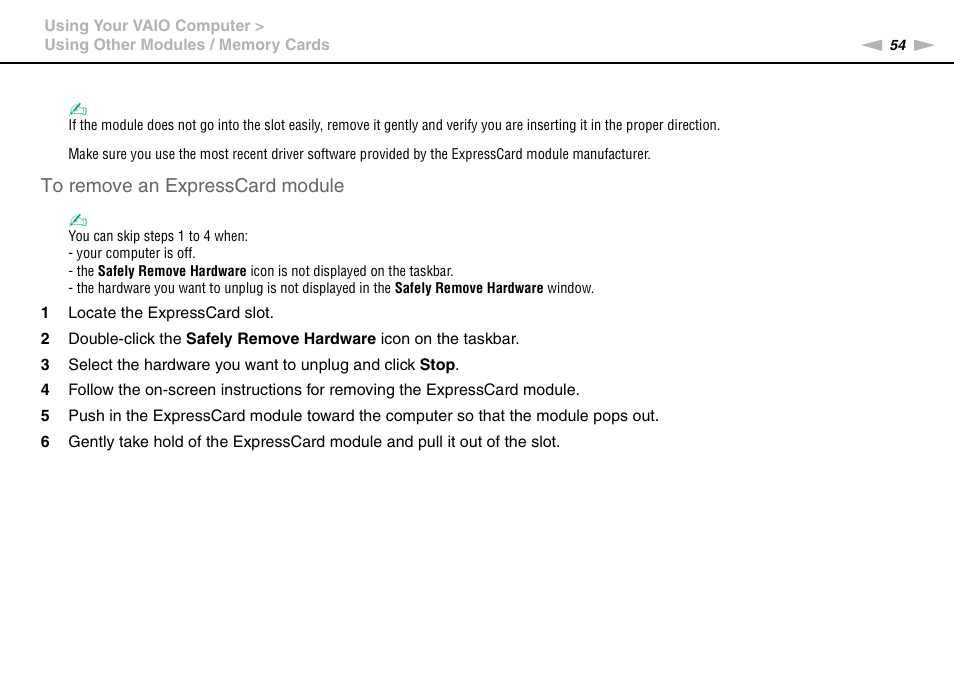 Sony VGN-NW320F User Manual | Page 54 / 151