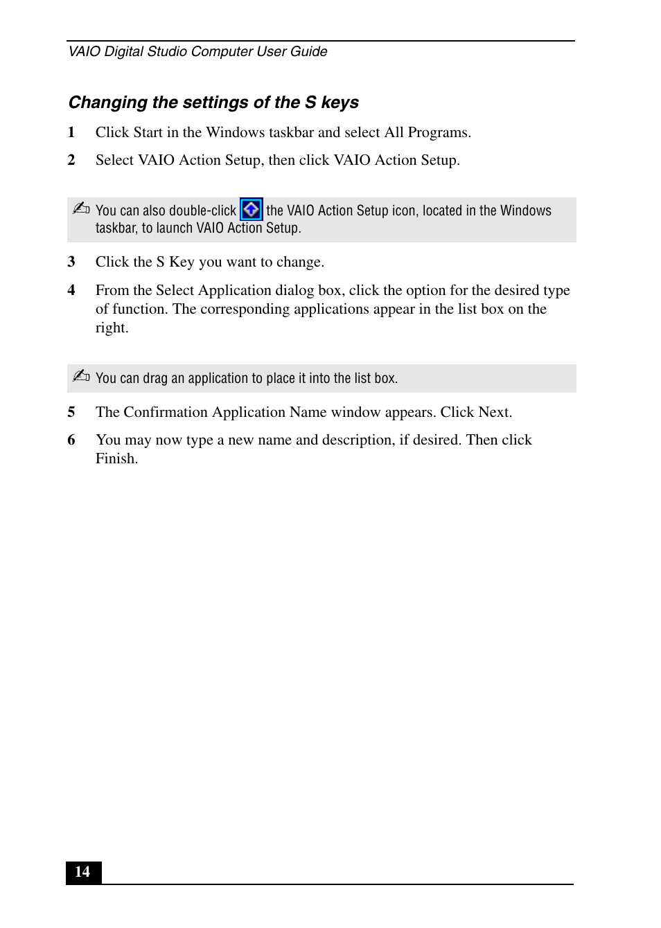 Sony PCV-RX690G User Manual | Page 14 / 100