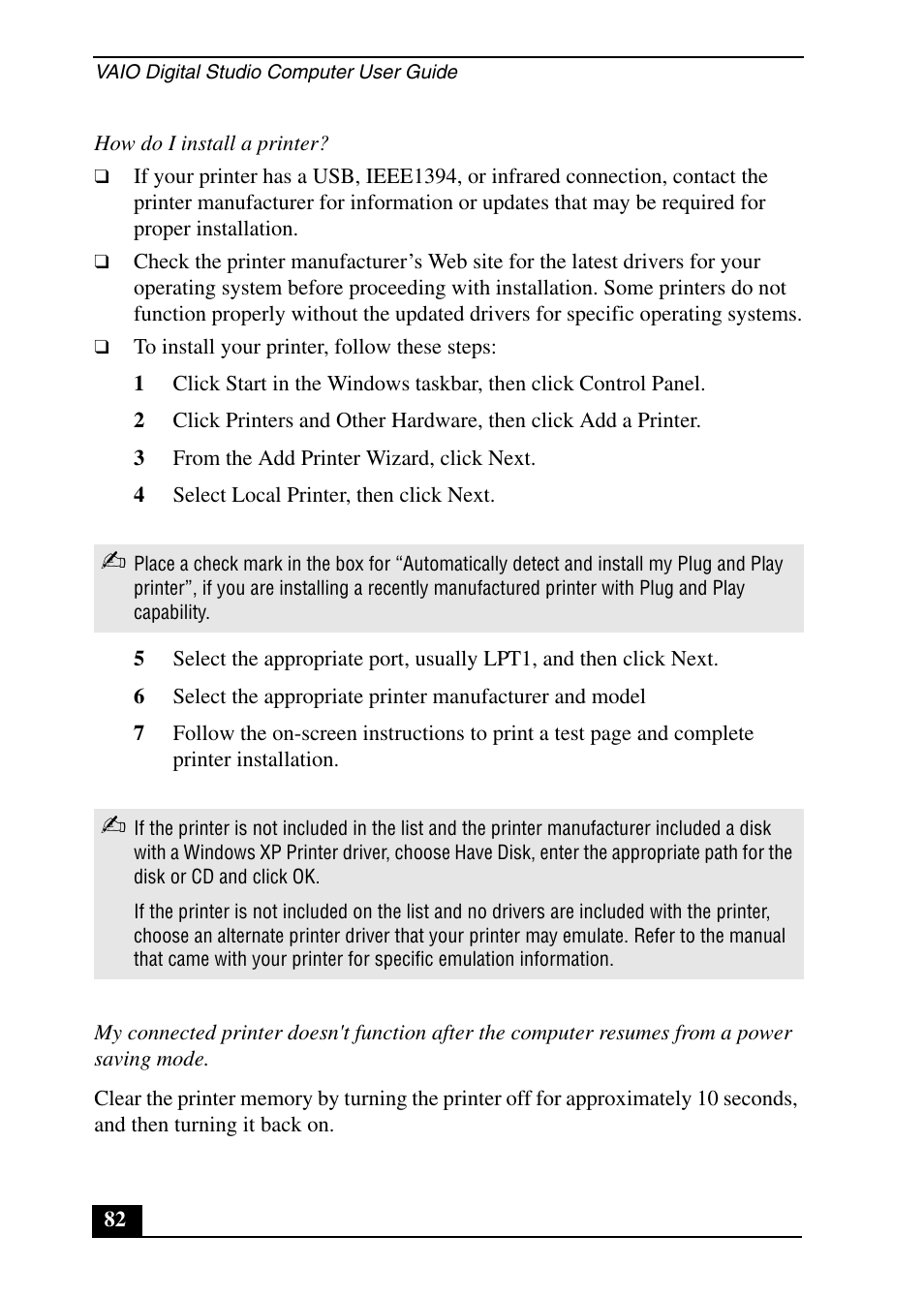 Sony PCV-RX690G User Manual | Page 82 / 100