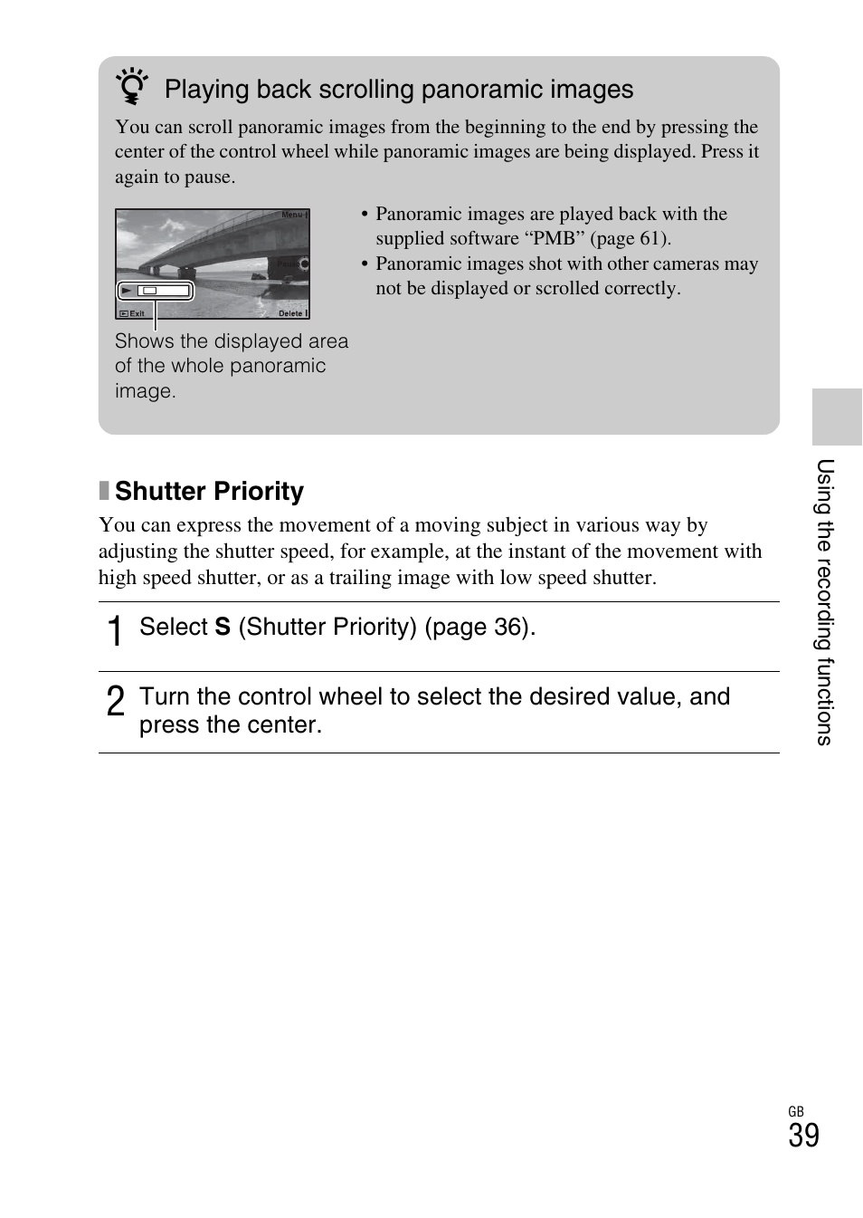 Sony NEX-C3A User Manual | Page 39 / 85