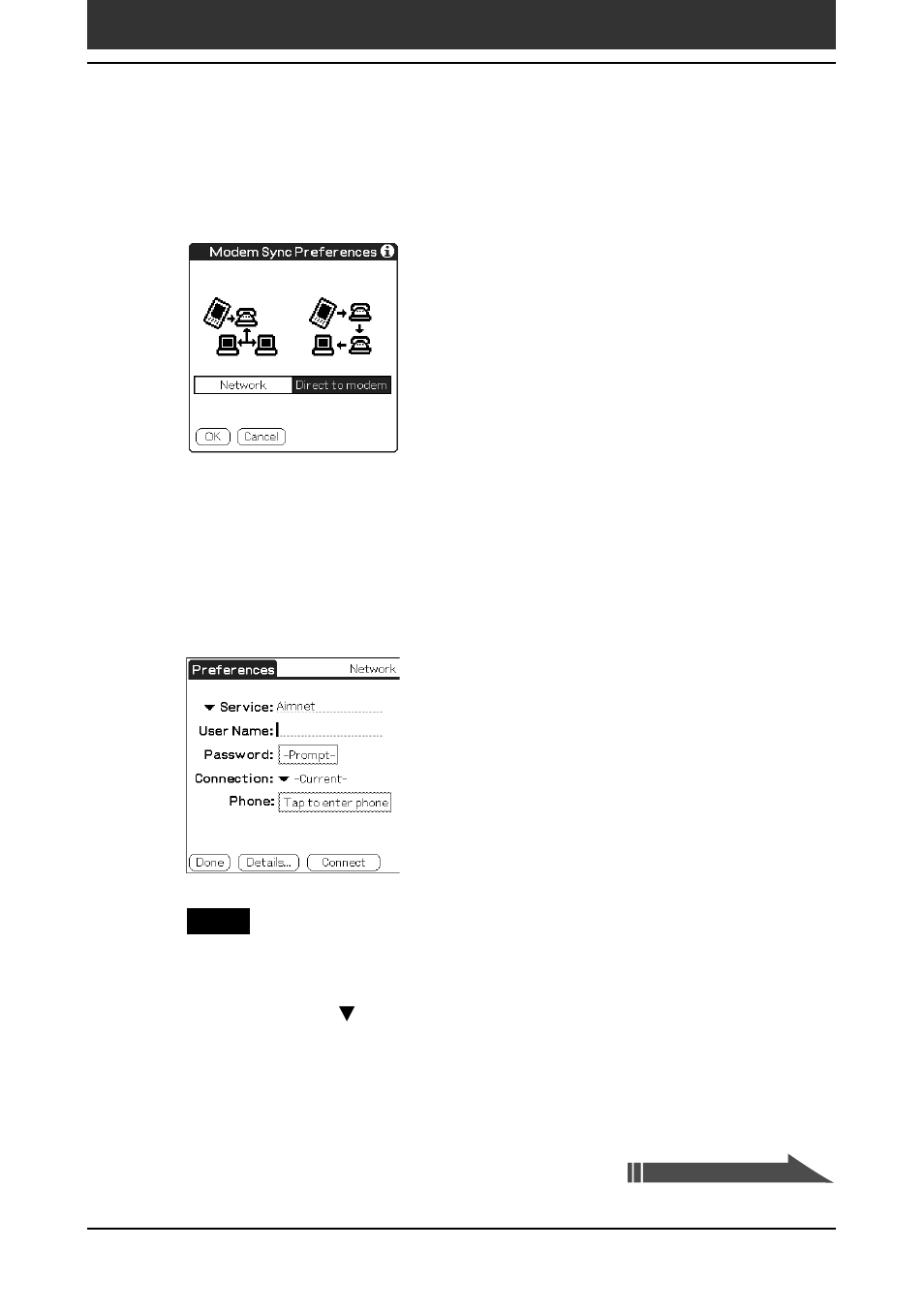 122 advanced hotsync, Operations | Sony PEG-SJ30 User Manual | Page 122 / 222