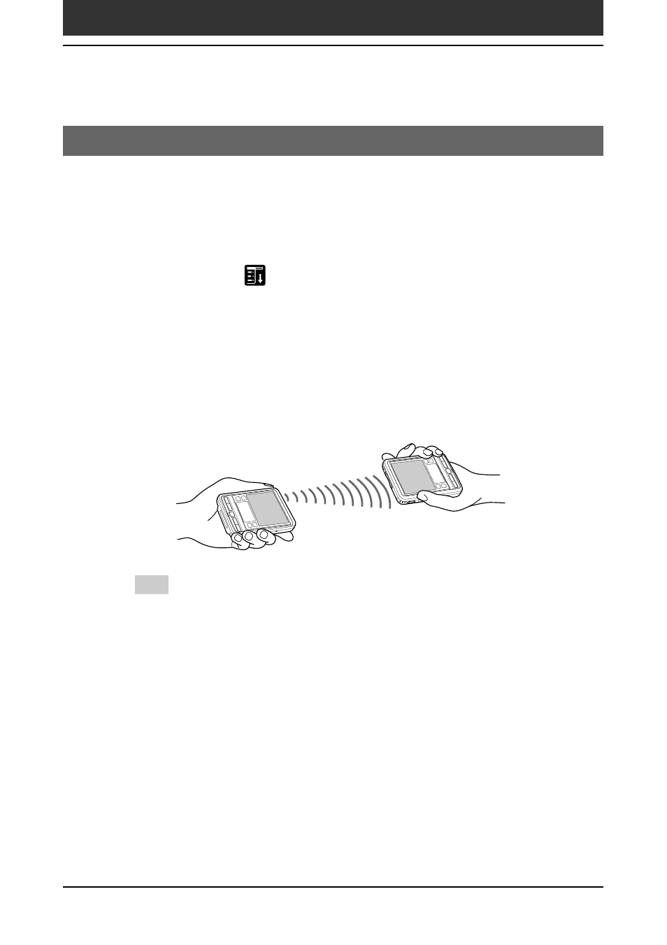 Beaming information | Sony PEG-SJ30 User Manual | Page 130 / 222