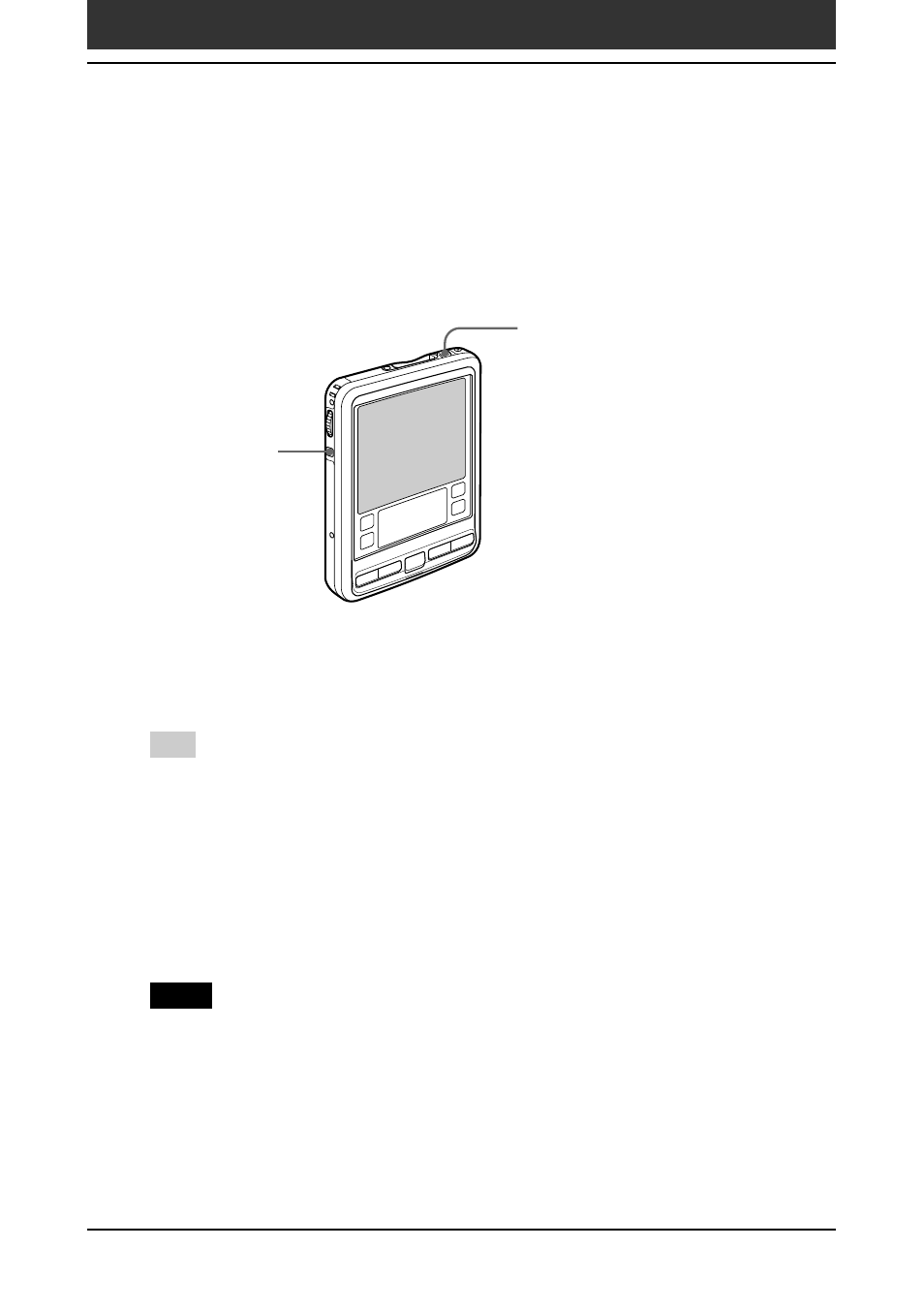 Turning your sony clié handheld on and off | Sony PEG-SJ30 User Manual | Page 8 / 222