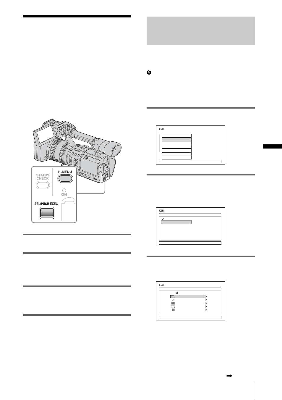 Customizing personal menu, Adding a menu – add, Press p-menu | Sony RMT-840 User Manual | Page 65 / 112