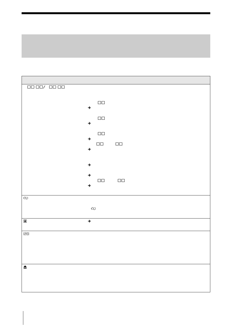 Warning indicators and messages, Self-diagnosis display/warning indicators | Sony RMT-840 User Manual | Page 88 / 112