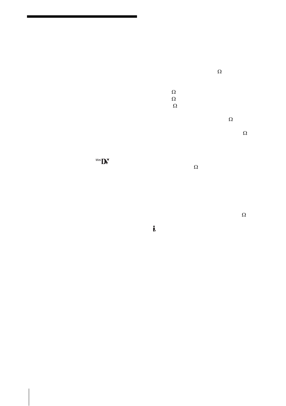 Specification, System, Input/output connectors | Lcd screen | Sony RMT-840 User Manual | Page 98 / 112