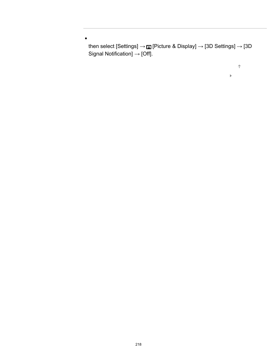 3d signal is detected | Sony KDL-65S990A User Manual | Page 218 / 247