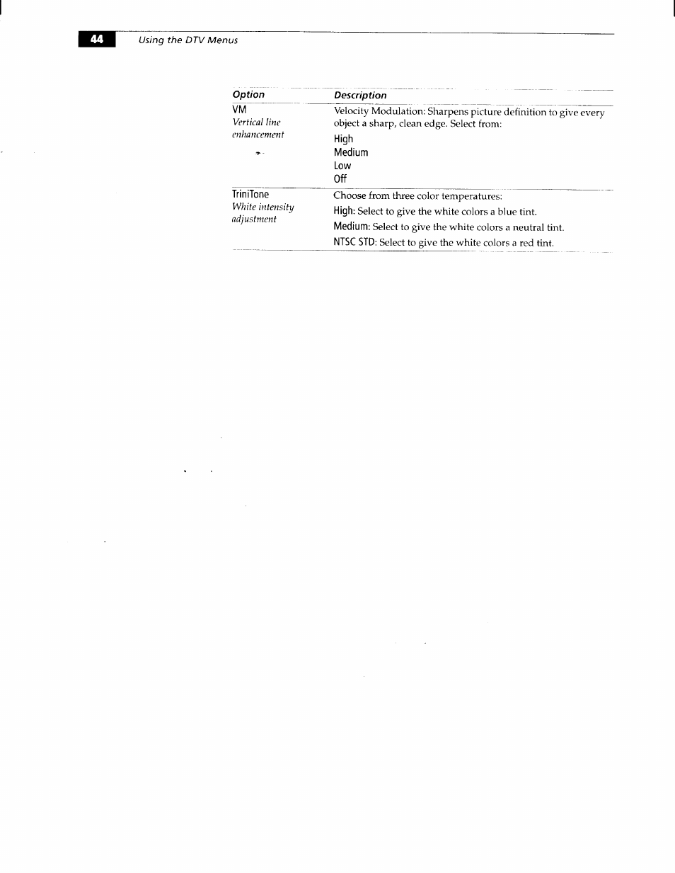 Sony KW-34HD1 User Manual | Page 42 / 65