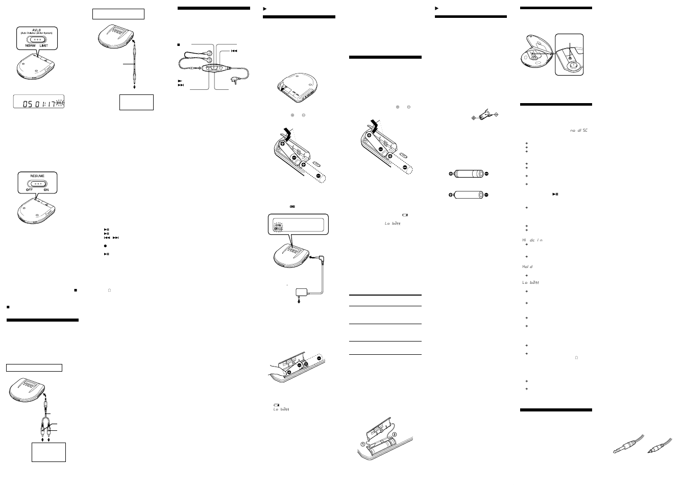 Sony D-E556CK User Manual | Page 2 / 2
