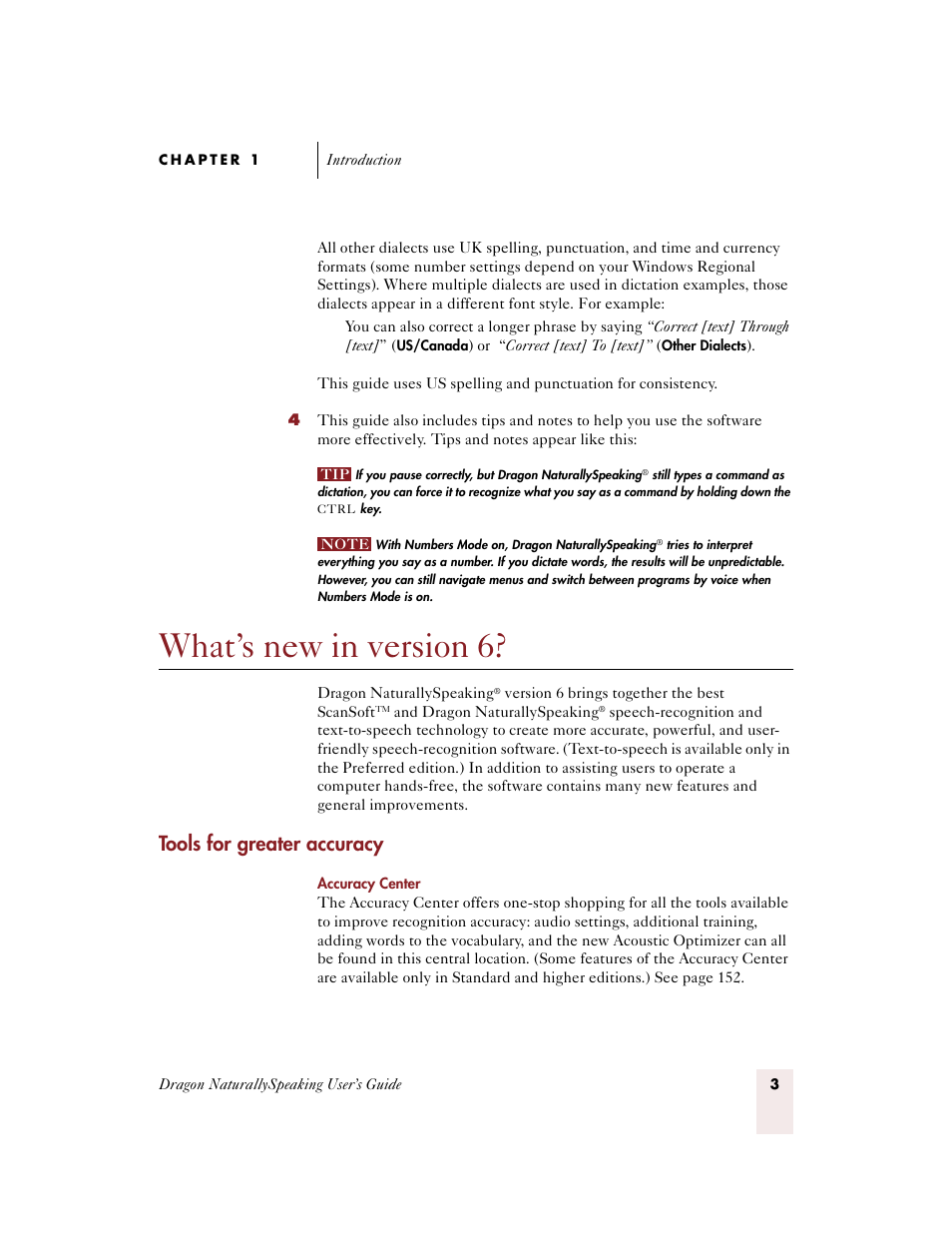 What’s new in version 6, Tools for greater accuracy | Sony ICD-BP150VTP User Manual | Page 11 / 268