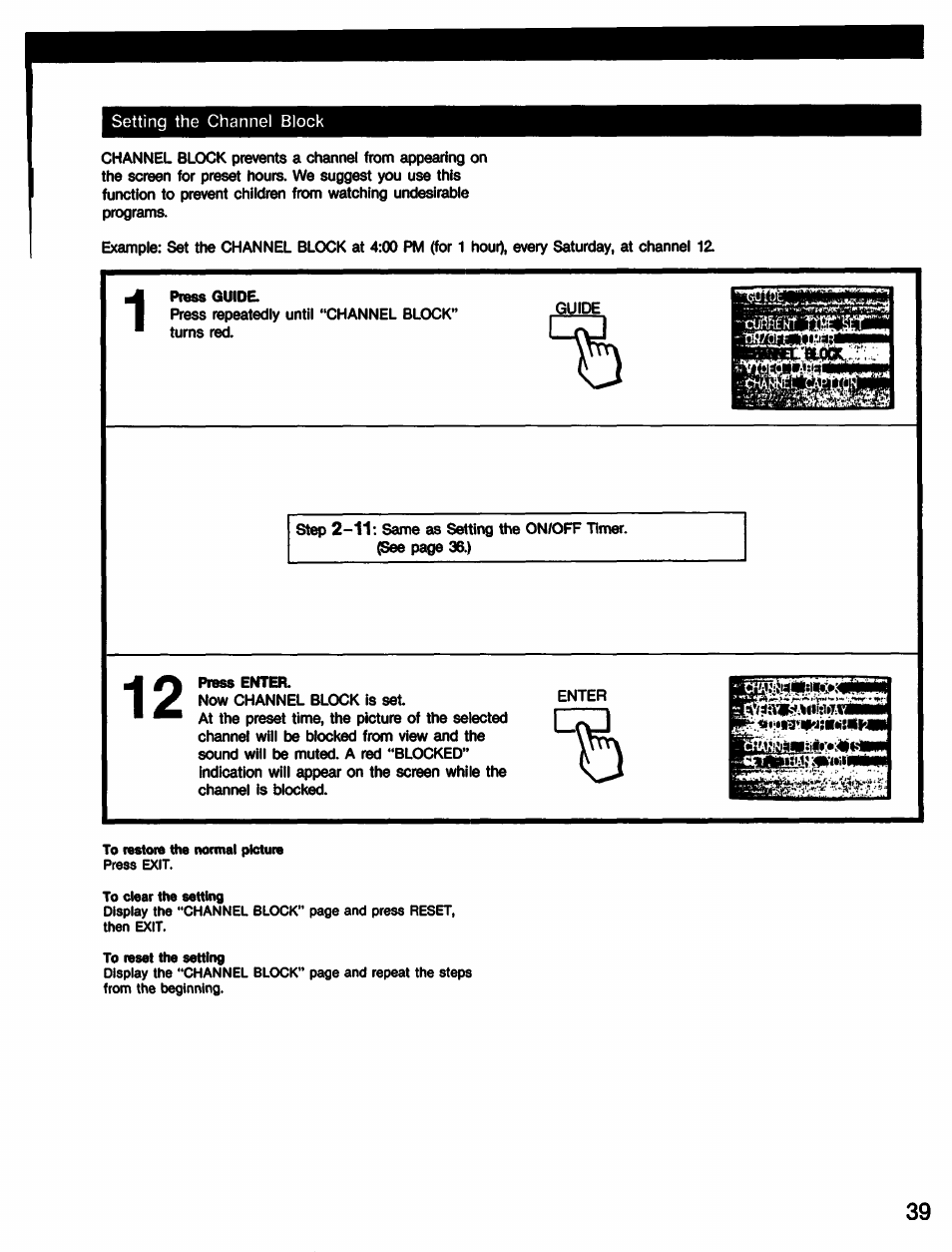 Sony KV-27XBR65 User Manual | Page 39 / 51