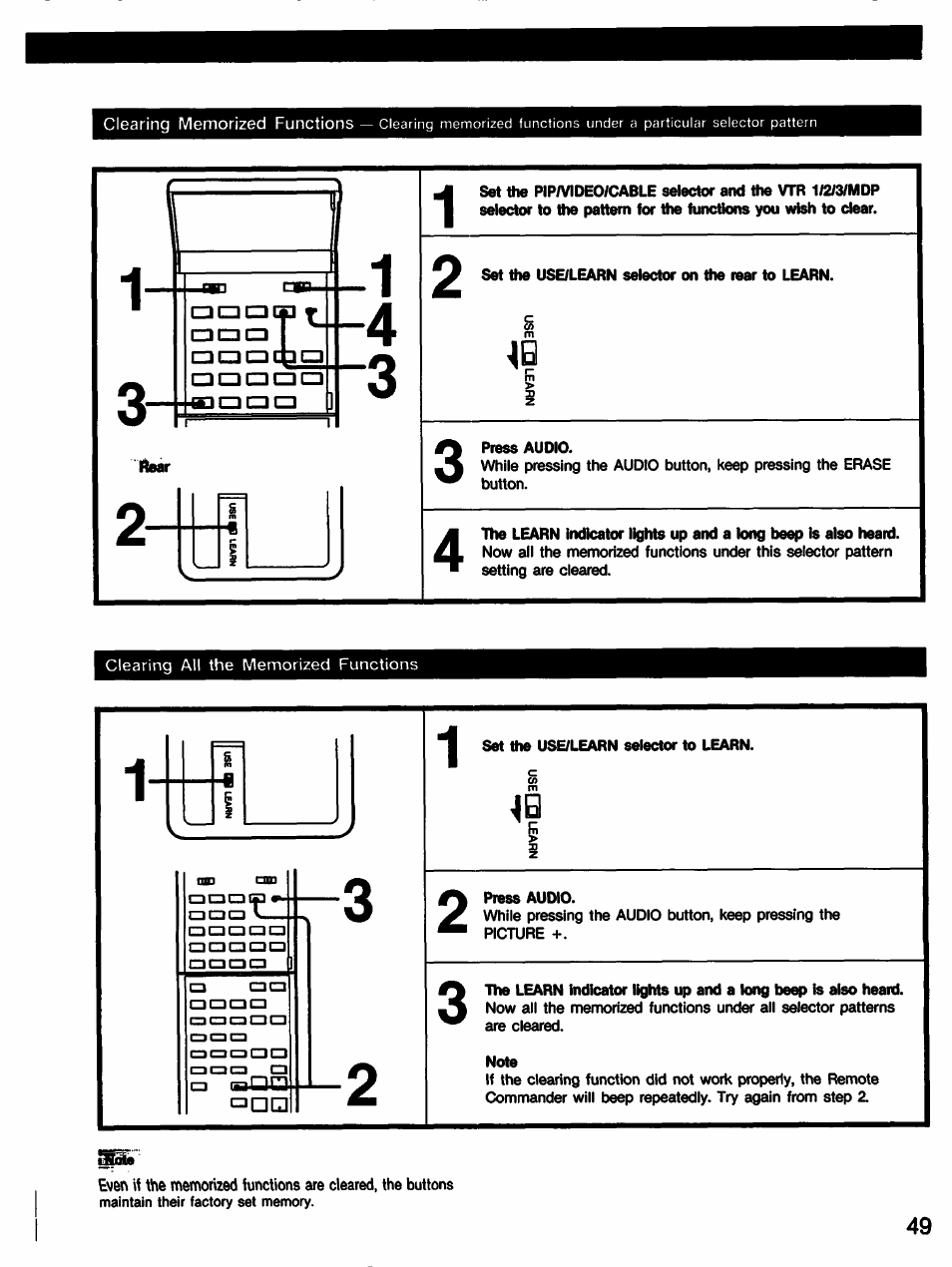 Sony KV-27XBR65 User Manual | Page 49 / 51