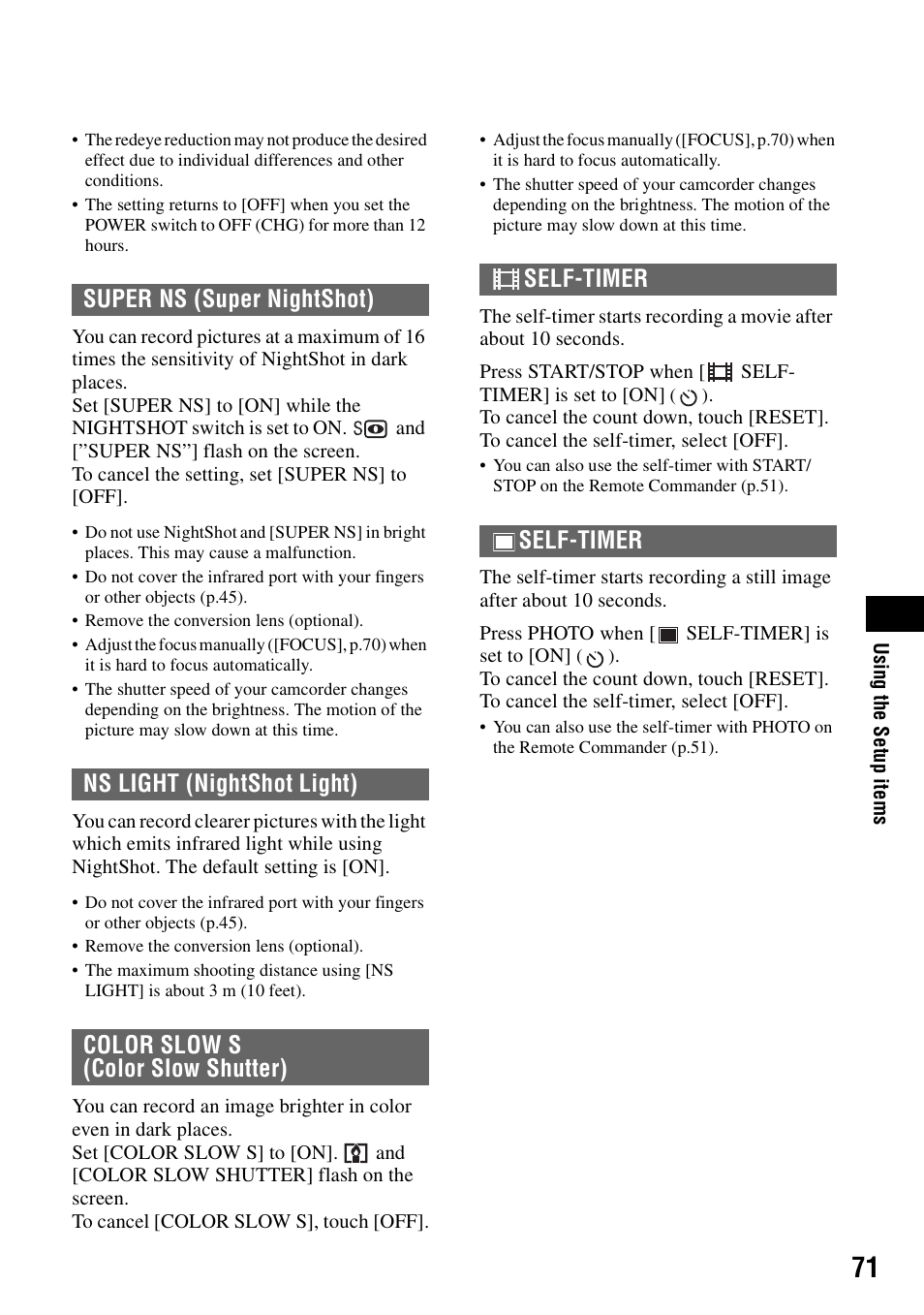 P.71) | Sony DCR-DVD405 User Manual | Page 71 / 148