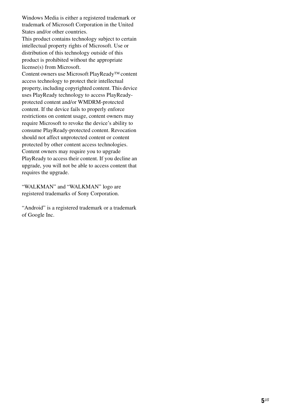 Sony STR-DA3700ES User Manual | Page 5 / 146