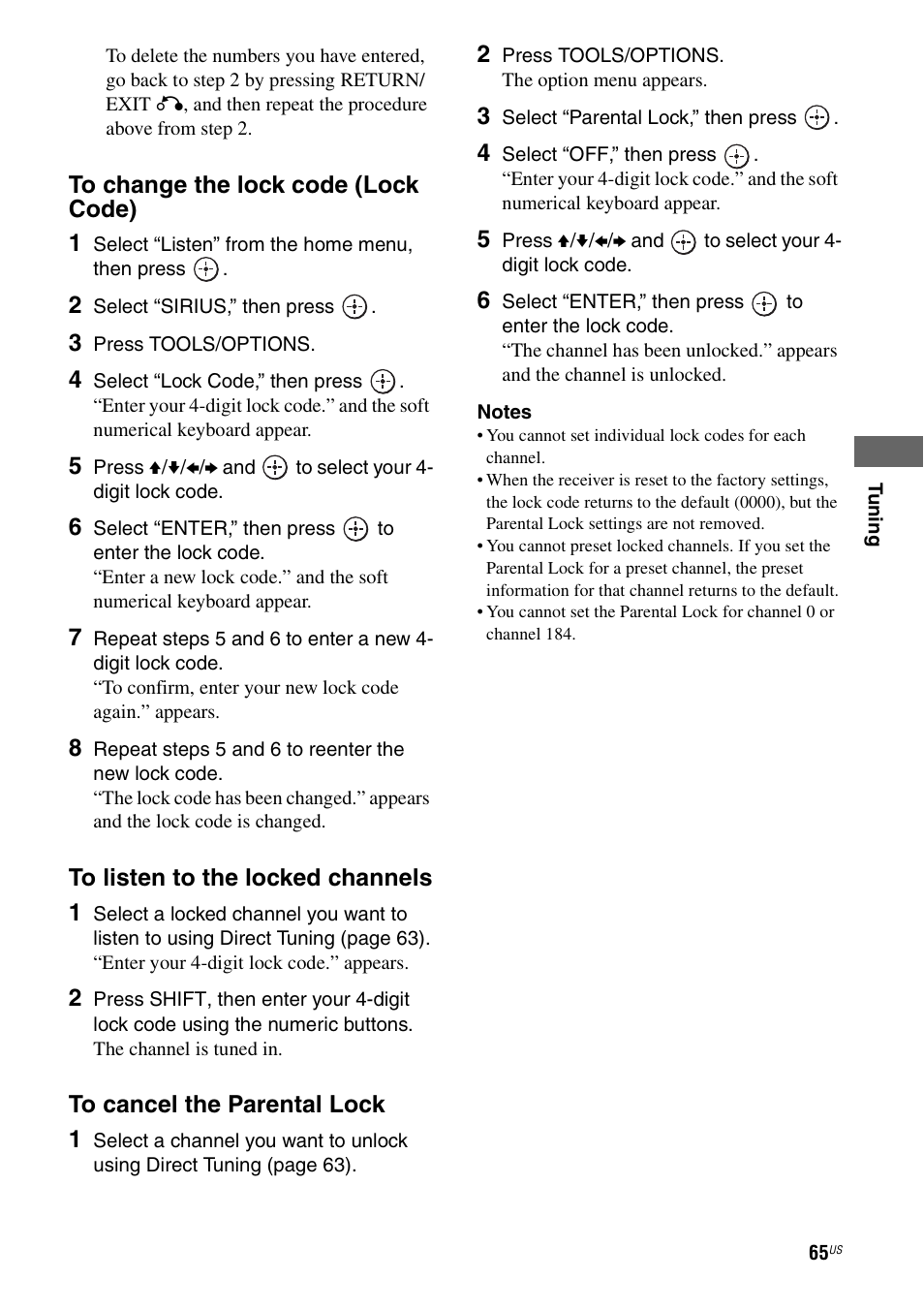 Sony STR-DA3700ES User Manual | Page 65 / 146