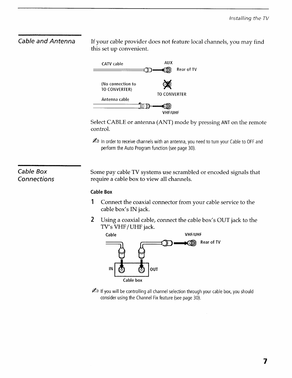 Sony KV-36XBR400 User Manual | Page 11 / 54