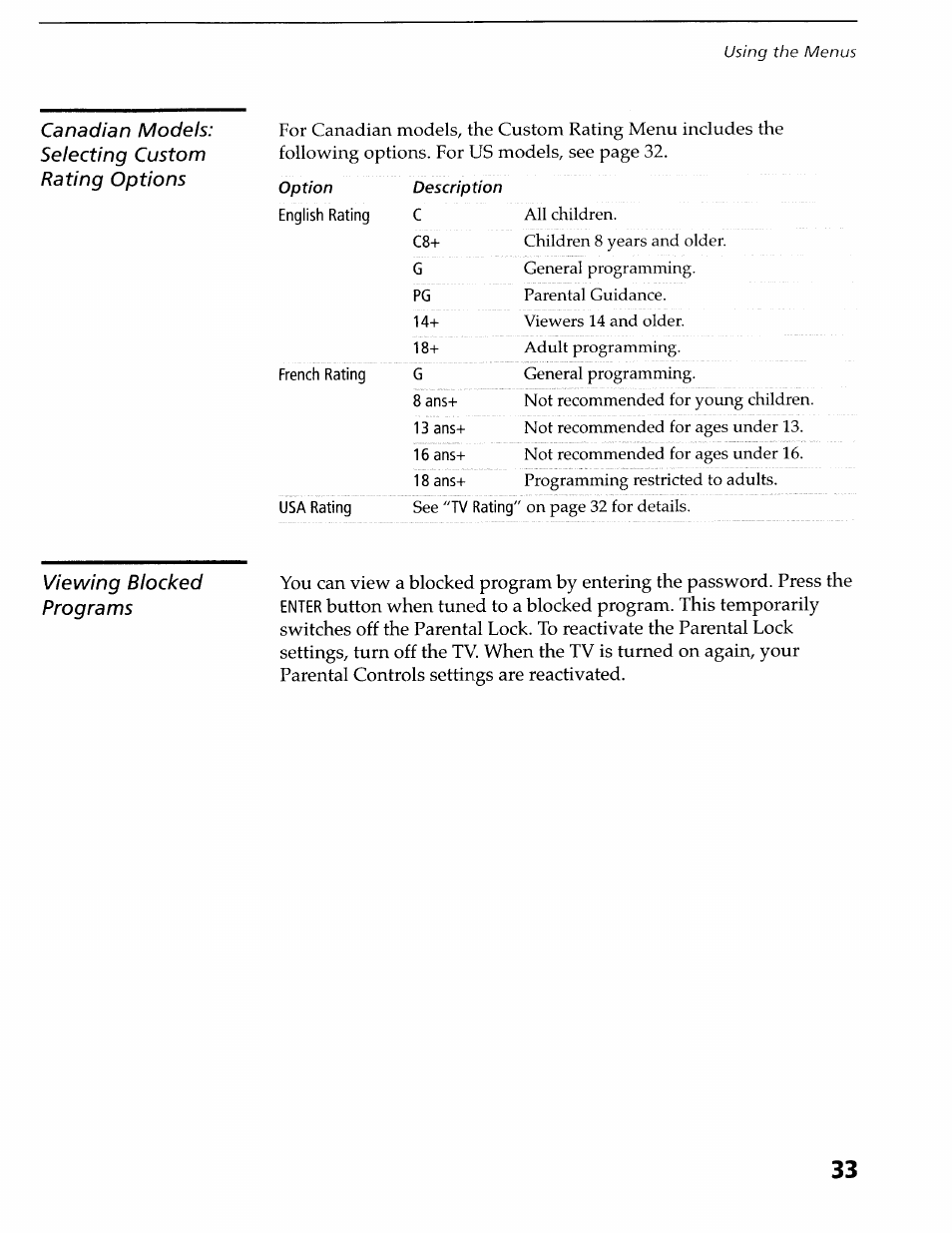 Sony KV-36XBR400 User Manual | Page 36 / 54