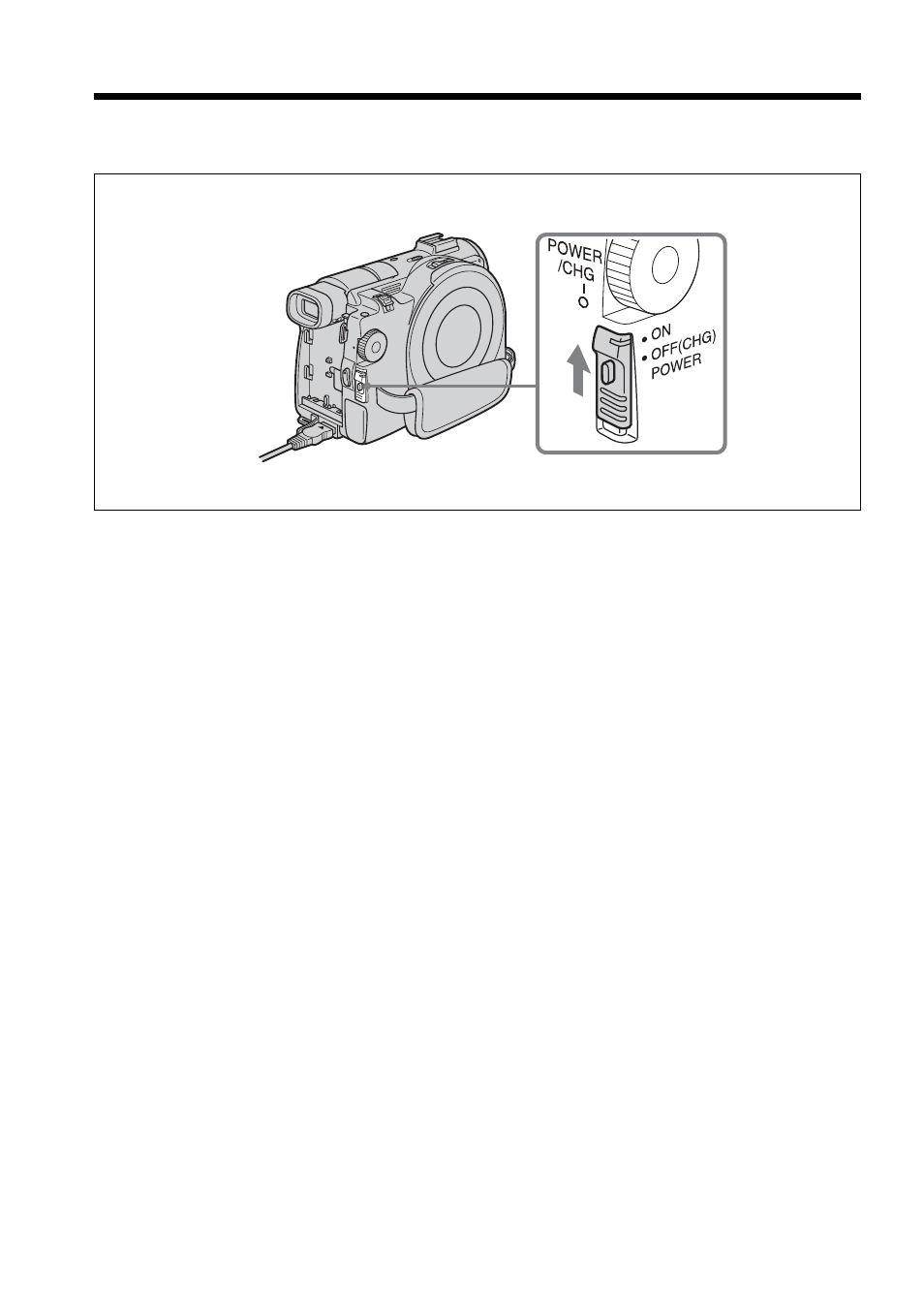 Step 3 turning on the power | Sony DCR-DVD100 User Manual | Page 20 / 148