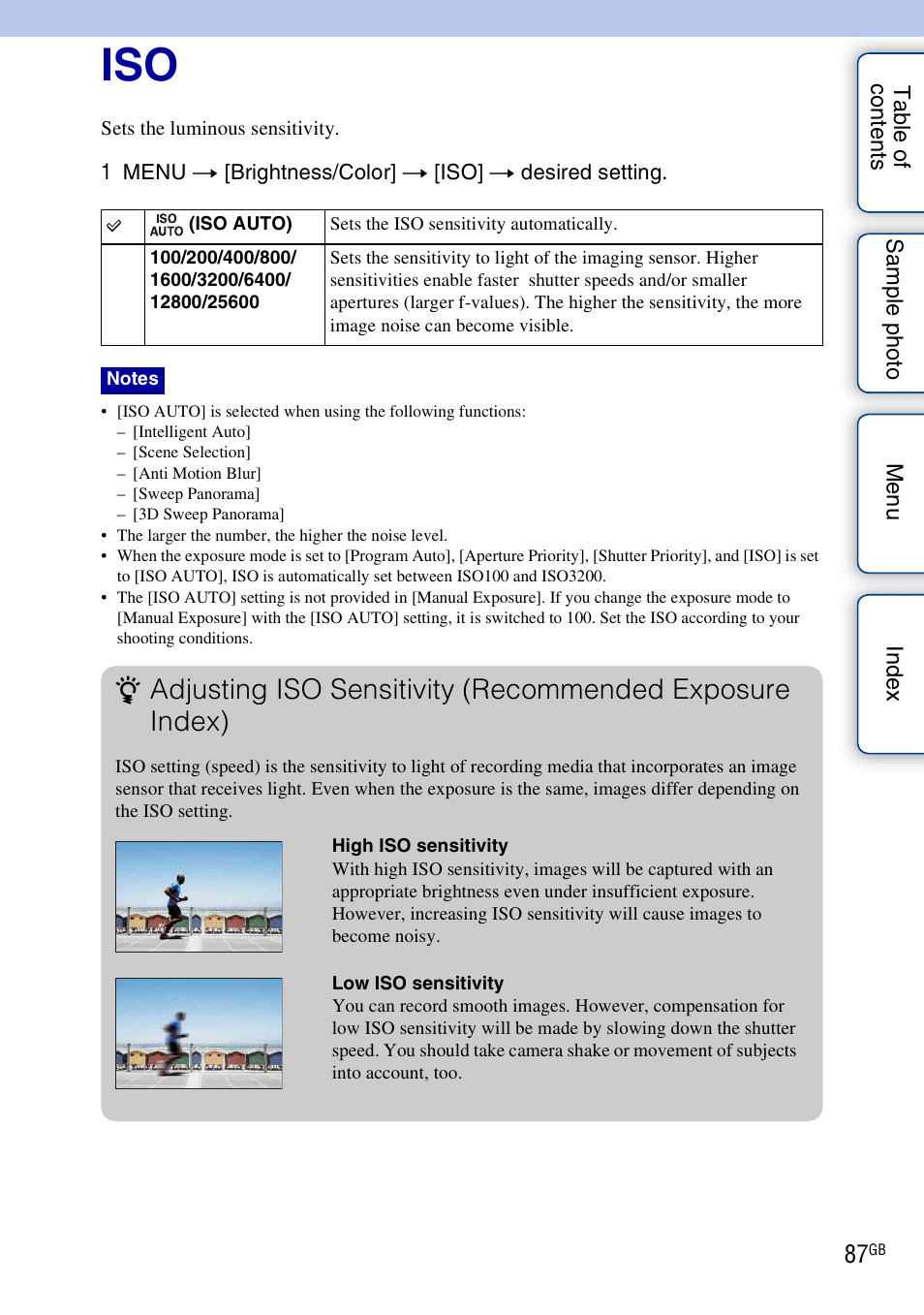 Sony NEX-5NK User Manual | Page 87 / 200
