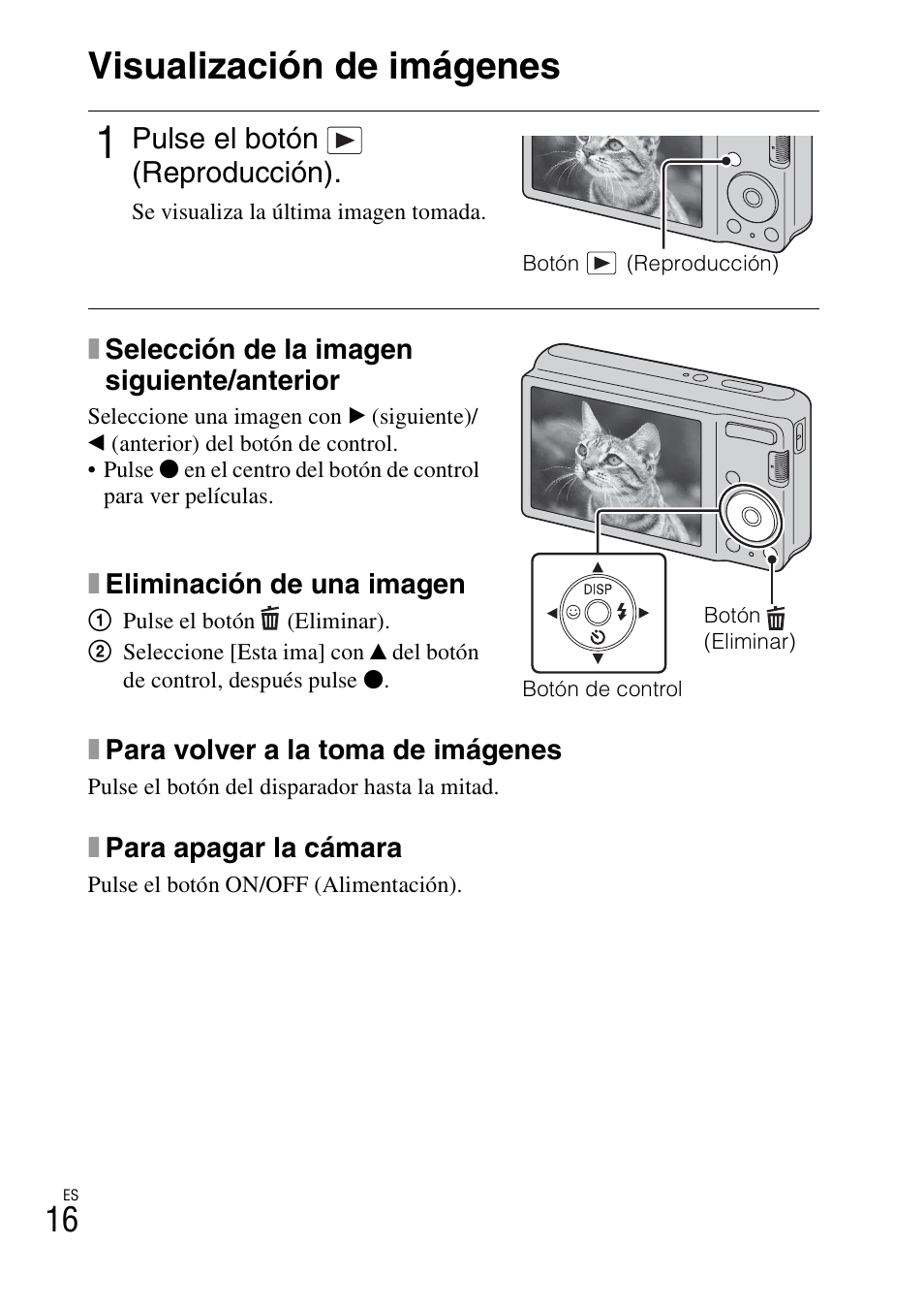 Visualización de imágenes | Sony DSC-S2100 User Manual | Page 42 / 52