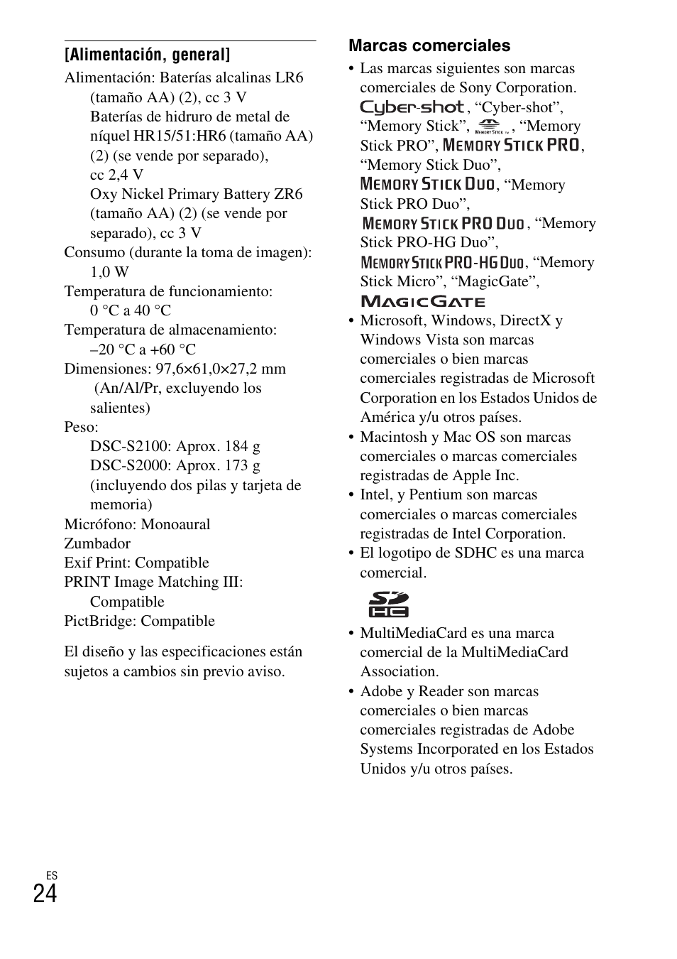 Sony DSC-S2100 User Manual | Page 50 / 52