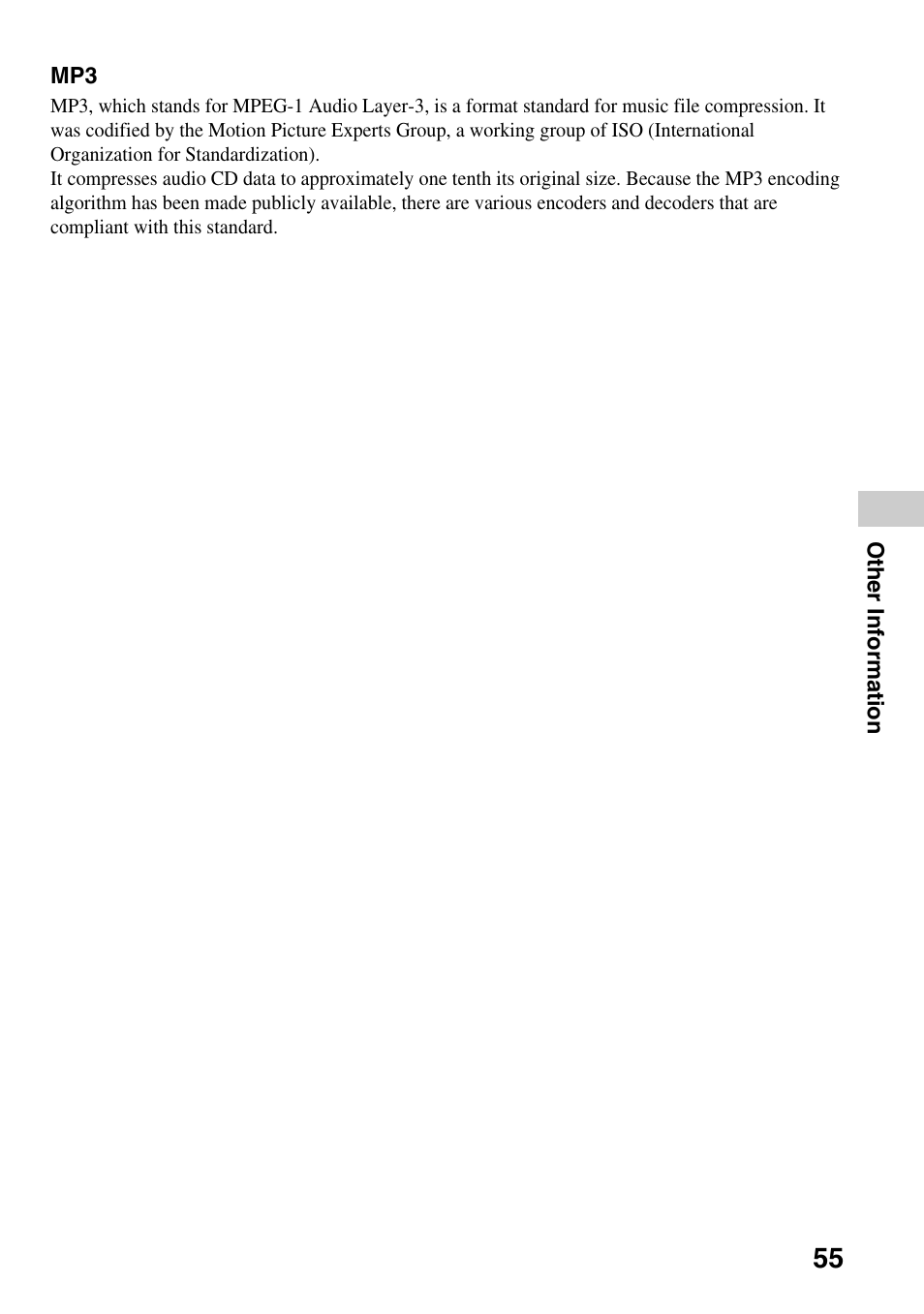 Sony NW-E505 User Manual | Page 55 / 59