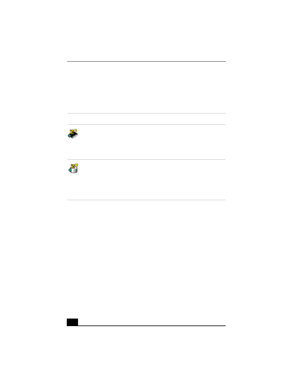 Power management commands, Conserving battery power, Power management commands conserving battery power | Sony PCG-FX370 User Manual | Page 74 / 136