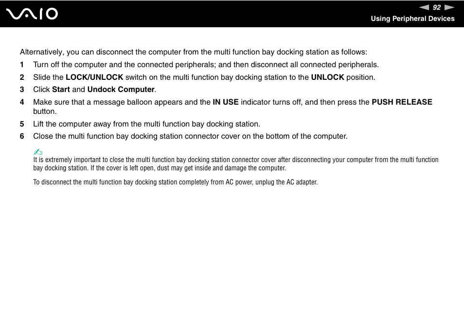 Sony VGN-BX740 User Manual | Page 92 / 231