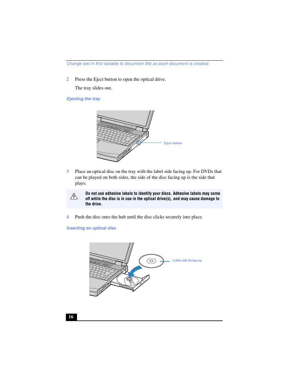 Sony PCG-FX270K User Manual | Page 16 / 138