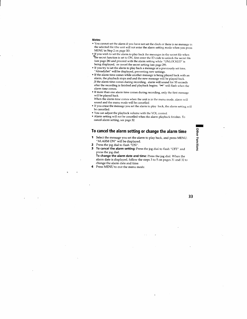 Sony ICD-80 User Manual | Page 33 / 52