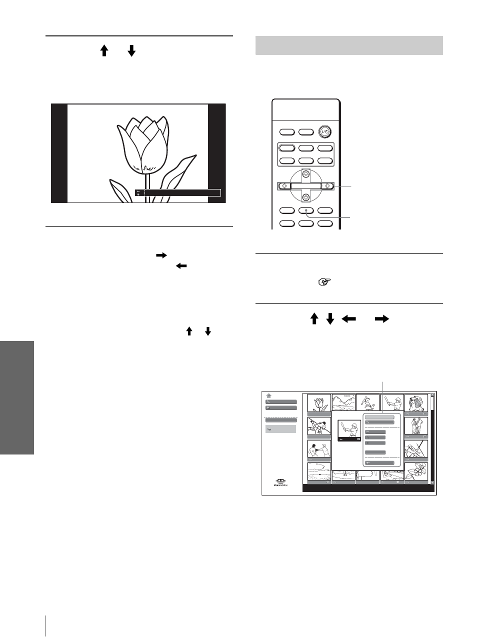 Playing movie pictures | Sony VPL-HS20 User Manual | Page 46 / 240
