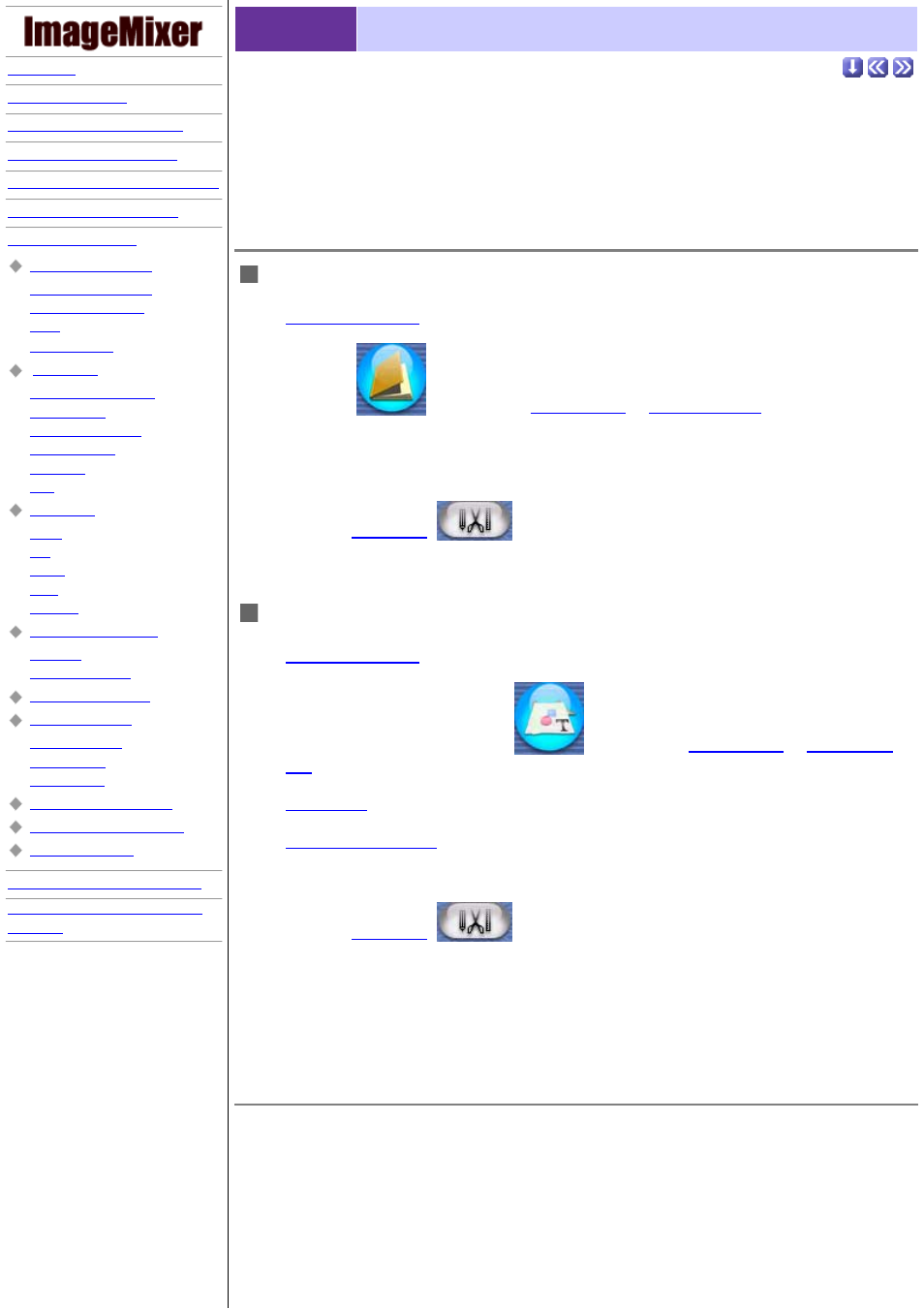 Chapter 6 image editor, Image editor, 1-1 image editor | Opening image editor, Image editor display | Sony DCR-TRV39 User Manual | Page 177 / 237