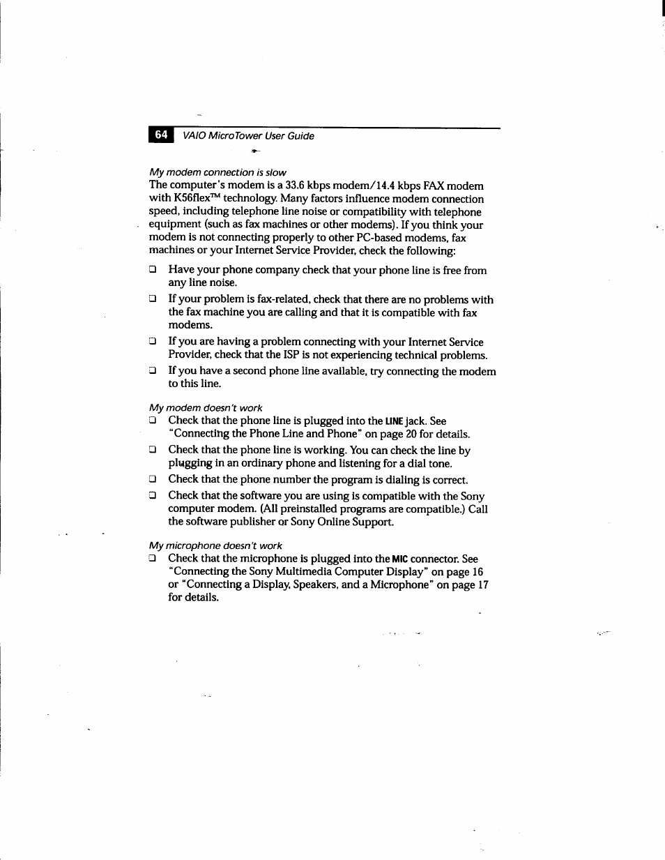 Sony PCV-E205 User Manual | Page 72 / 119
