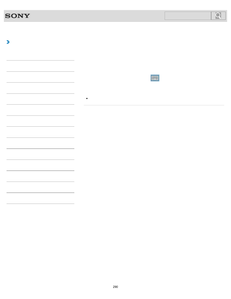 How to use, Search | Sony SVL24145CXB User Manual | Page 290 / 541