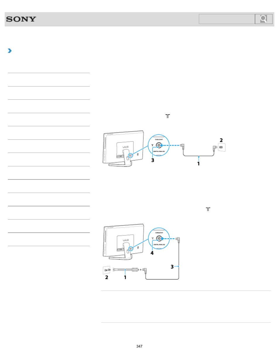 Catv), Details, How to use | Search | Sony SVL24145CXB User Manual | Page 347 / 541