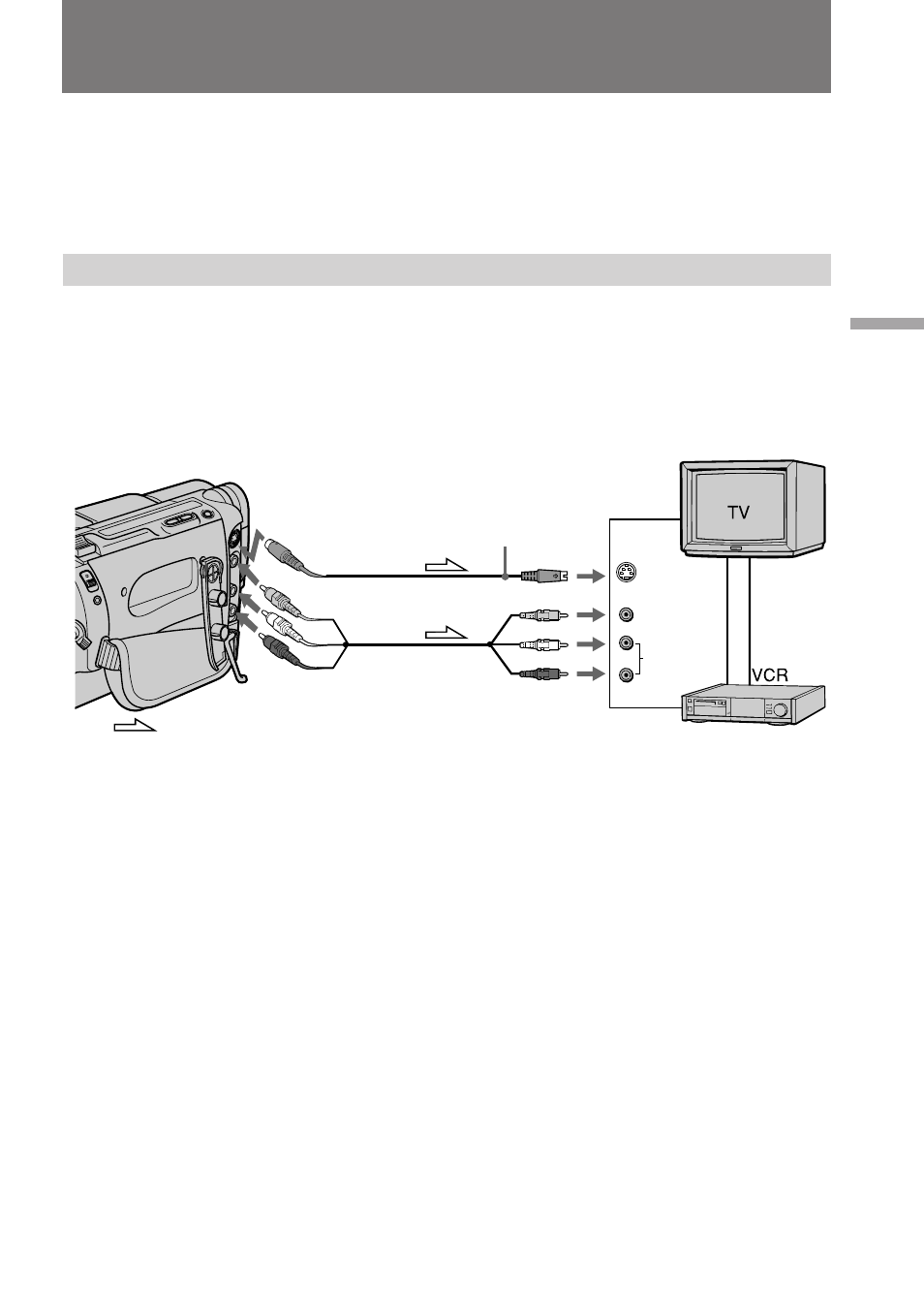 Watching on a tv screen | Sony CCD-TRV85 User Manual | Page 55 / 88
