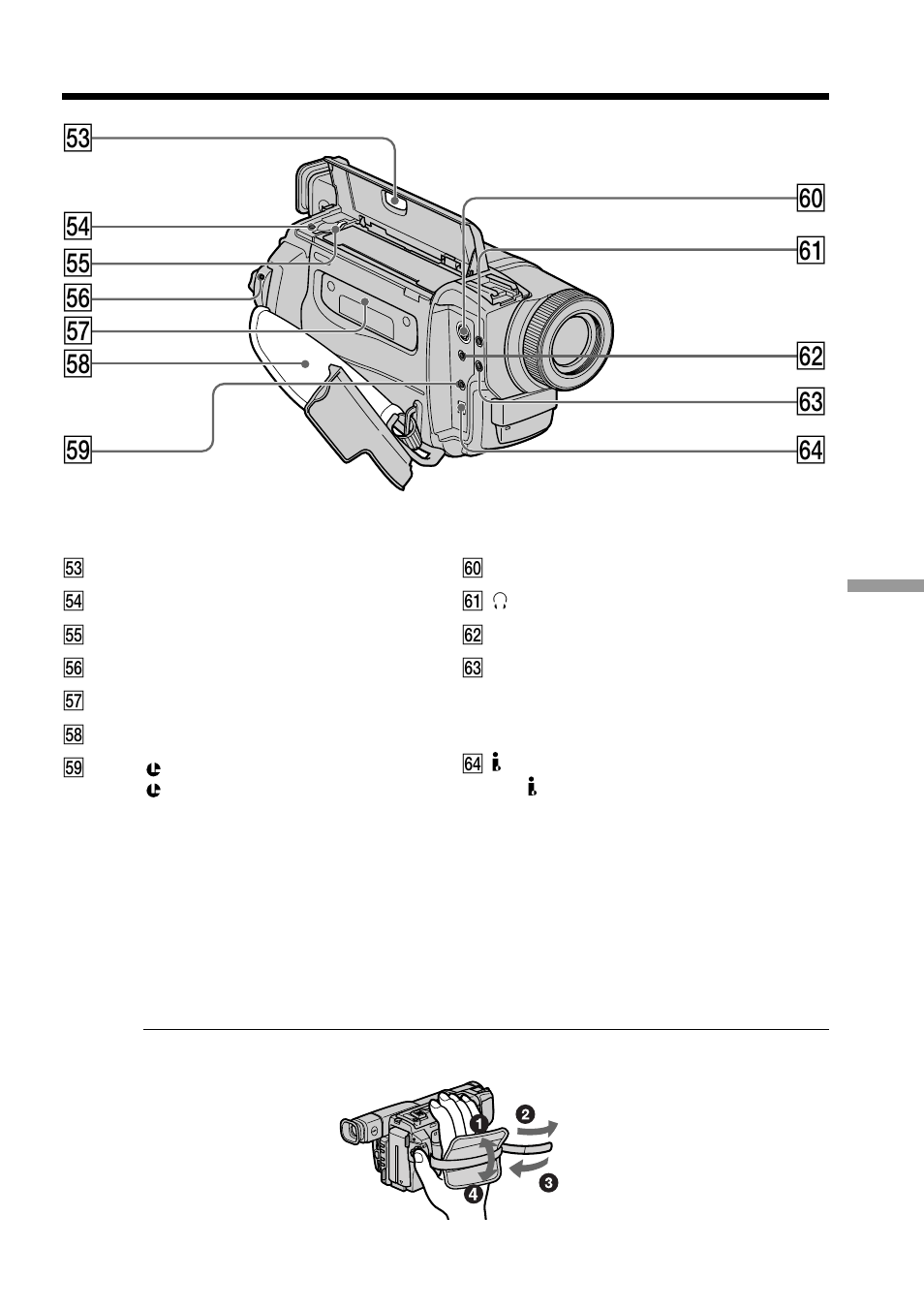 Th tk tl tf tg y; ya ys yf yd td tj | Sony DCR-TRV120 User Manual | Page 127 / 132